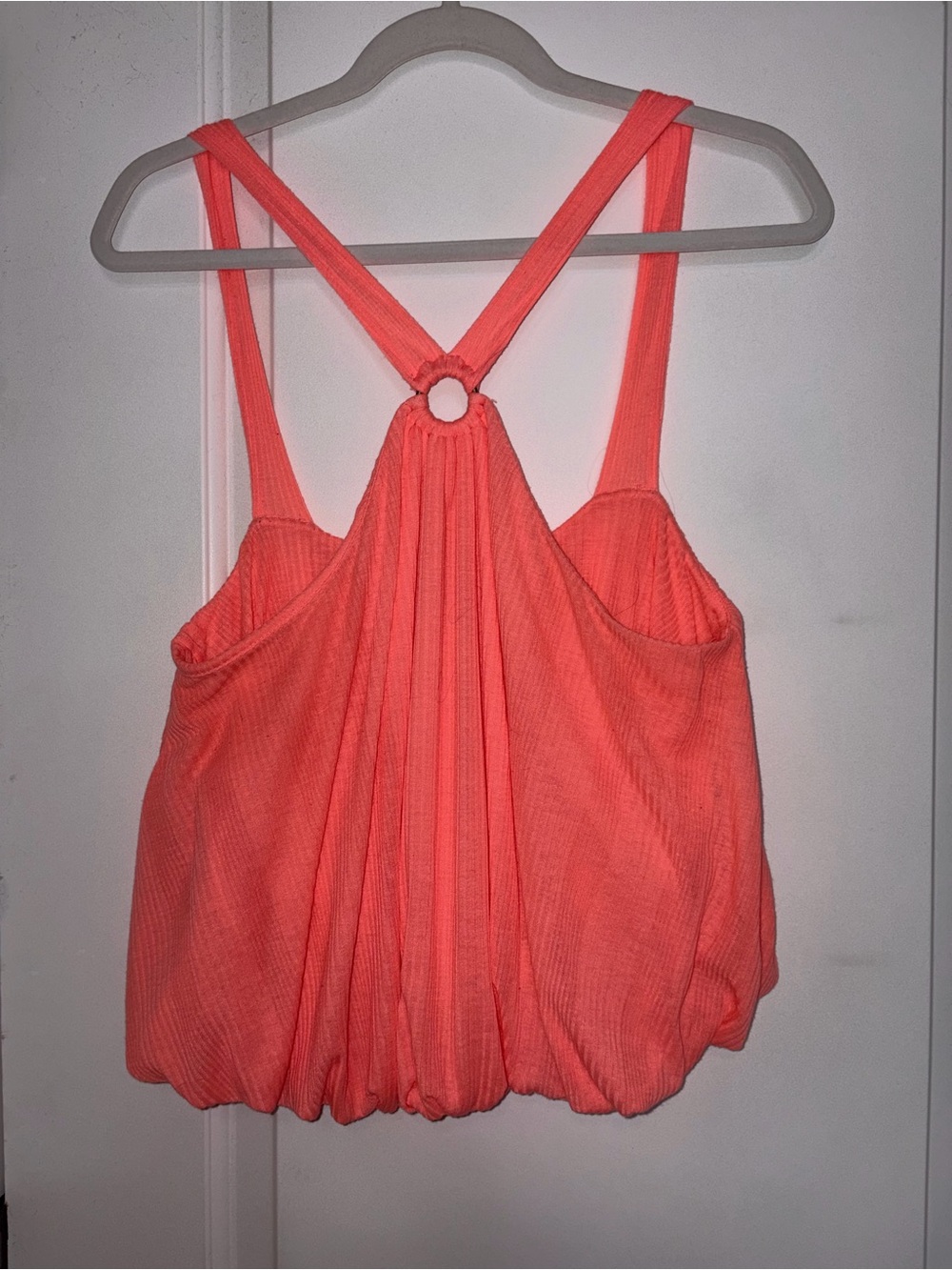 Free People Coral Ring Bubble Tank